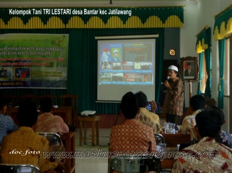 Penyuluhan Kelompok Tani Tri Lestari Desa Bantar Kecamatan Jatilawang